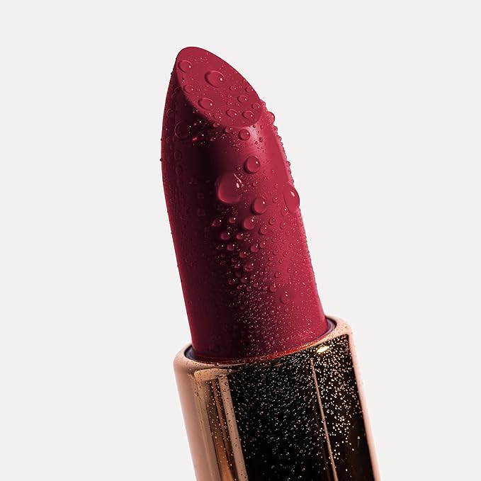 YENSA Vibrant Silk Hydrating Lip Stick - Long Lasting Lipstick with Hyaluronic Acid, Vitamin E & Super Oils - High Pigment Color & Semi Glossy Finish - Moisturizing Formula - Noble (0.12 oz)