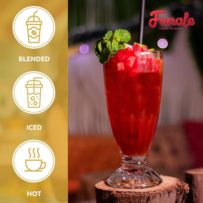 Fanale Premium Watermelon Bubble Tea Flavoring Powder | Perfect for Baking, Smoothies, Desserts and Drinks | Instant Flavoring Powder for Boba Milk Tea - 2.2 Pounds (Pack of 1)