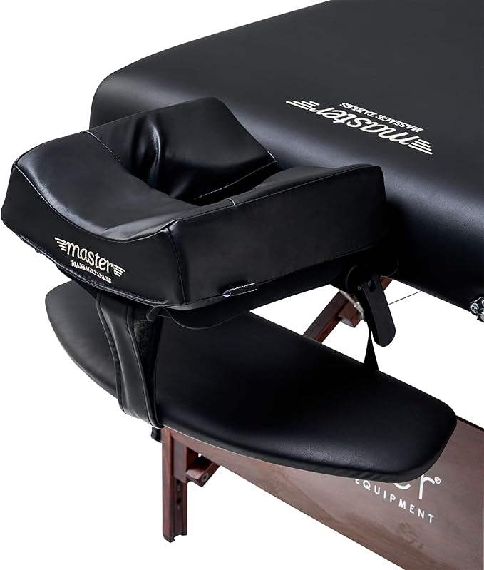 Master Massage 30" Del Ray Pro Portable Table Package (Cream, Standard with Ambient Lighting System)