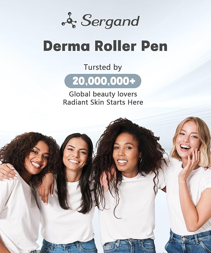 Sergand 0.25mm Derma roller pen，The needle length is 0.25mm