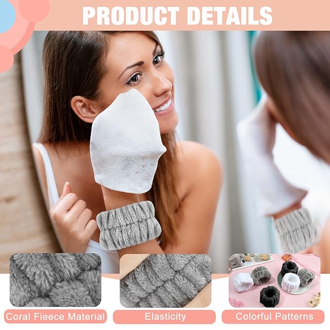 Women's wrist towels for washing