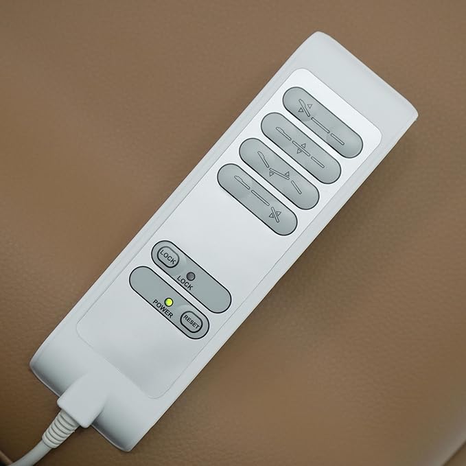 SKINACT Palma Electric Medical Spa Treatment Table (Camel Orange)