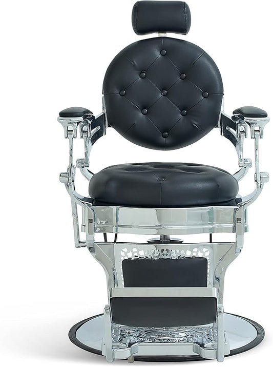 Vintage Barber Chair for Hairdressers Heavy Tattoo Shampoo Beauty Salon Equipment