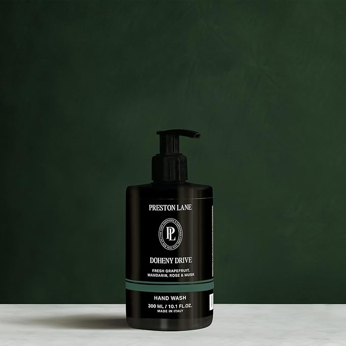 Preston Lane The Hand Wash, Scented Hand Soap, Gently Cleanses, Hydrating & Nourishing