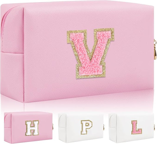 Personalized initial letter patch makeup