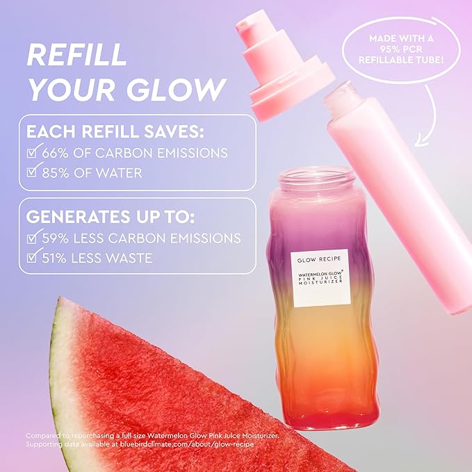 Glow Recipe Limited Edition Pride Pink Juice Water Gel Face Moisturizer - Hydrating Hyaluronic Acid, Radiance Boosting, Non-Comedogenic, Oil-Free, Long-Lasting Korean Skin Care for Oily Skin (50ml)
