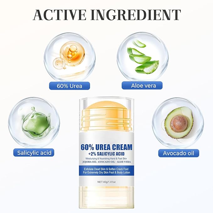 Hydrating and Anti-Cracking Foot Cream, 2025 Moisturising and Relieves Cracking and Dryness Foot Cream, Hand and Foot Repair Cream for Women & Men Callused, Feet, Knee, Elbow, Hand (WHA-1PC, #01)