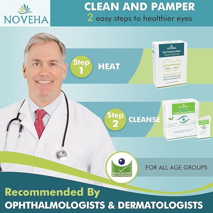 Noveha ultra warm compress eye