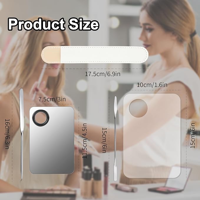 5pcs Makeup Spatula Korean Set,Including Foundation Spatula Makeup