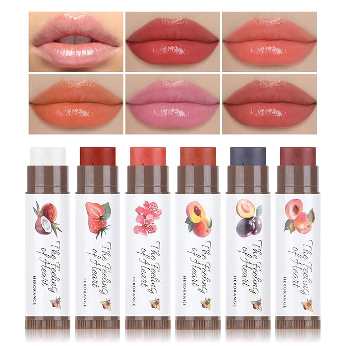 Tinted Lip Balm, Tinted Chapstick 2 0.16Oz,