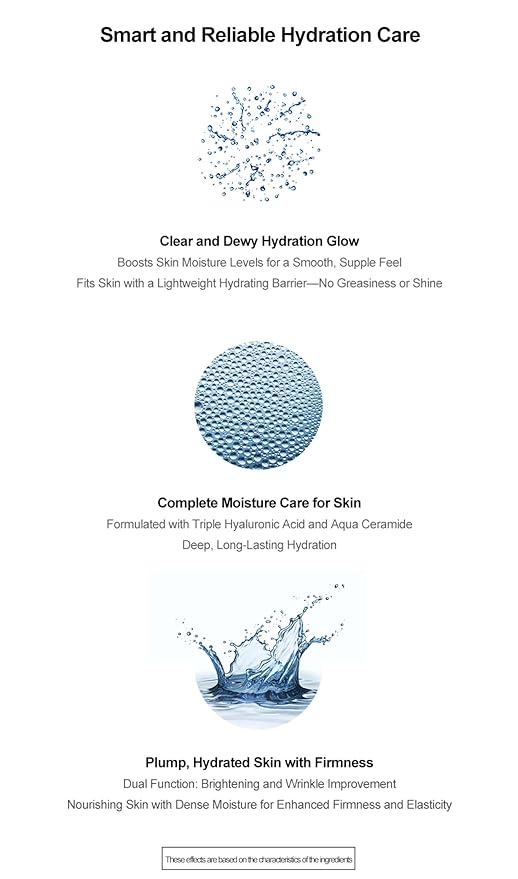 Cream Gel Face Serum, 50ml – K-Beauty serum for daily moisture Makeup prep.