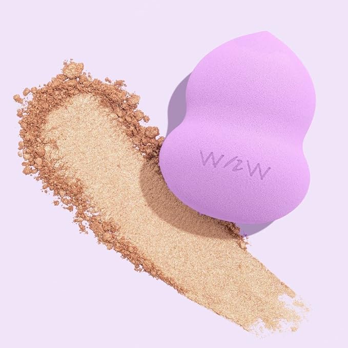 wet n wild Makeup Sponge - Low Product Absorption for Streak-Free Application, Effortless Blending Beauty for a Smooth Professional Looking Finish, Cruelty-Free & Vegan-Hourglass