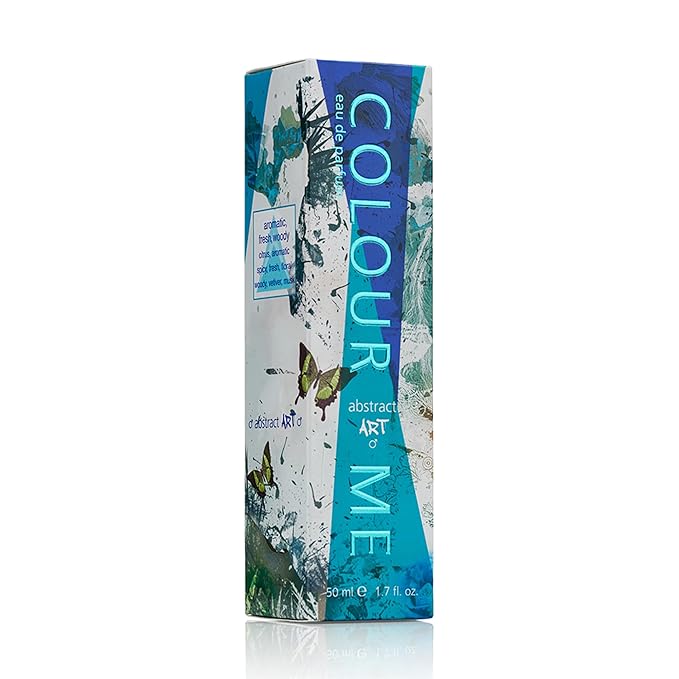 COLOUR ME Milton-Lloyd Abstract Art - Eau de Parfum - Long Lasting Perfume for Men - Patchouli, Sandalwood Cologne for Men - Woody Fragrances - 1.7 oz.
