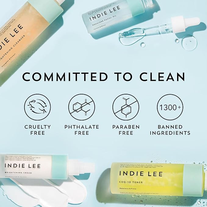 Indie Lee Hints Color Balancer - Color Correction Cream and Face Primer with Arnica, Niacinamide and Tiger Grass - Soothes Redness, Targets Discoloration and Blemishes - Cruelty-Free Skin Care (30ml)
