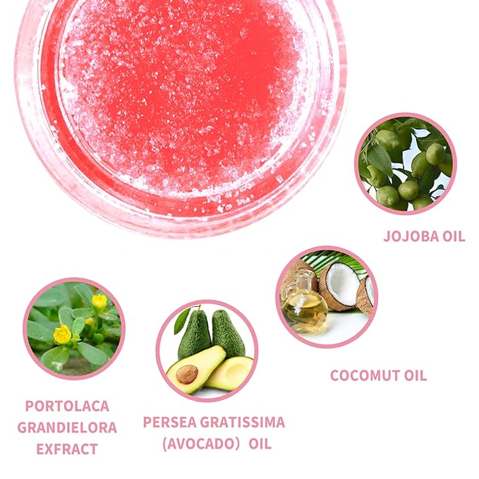 Lip Scrub, Lip Scrubs Exfoliator & Lips