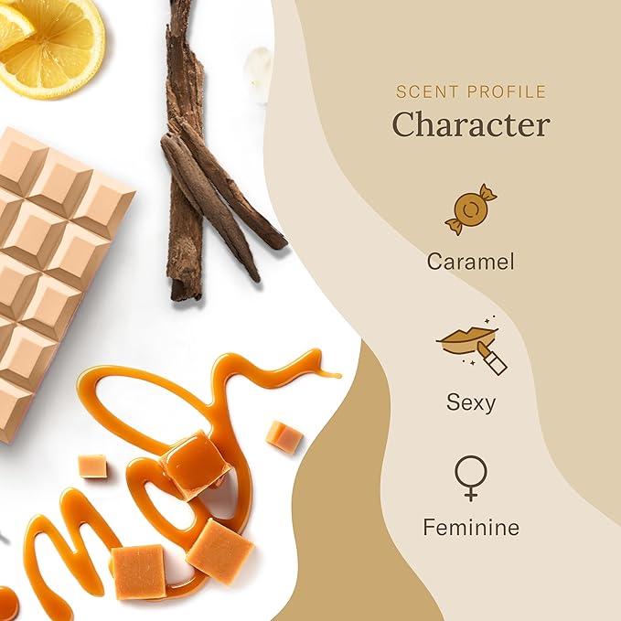 Sabrina Carpenter Caramel Dream - Long-lasting Perfume for Women - Sweet Floral Fragrance with notes of Caramelized Amber & Chocolate - Vegan - Musky Scent - 1 Fl Oz (30 mL)