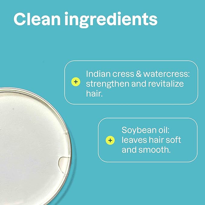 Bundle of ATTITUDE Hair Shampoo and Conditioner, Plant- and Mineral-Based Ingredients, Vegan and Cruelty-free Beauty and Personal Care Products, Unscented, 16 Fl Oz and 8 Fl Oz