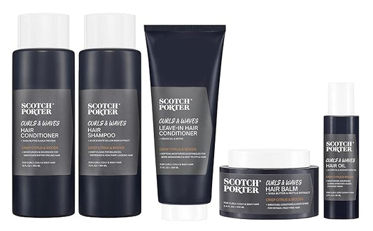 Scotch Porter Superior Collection | Hair Wash, Conditioner, Leave-In, Balm and Oil
