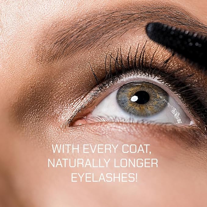 RADIANT PROFESSIONAL Lengthening Volumizing Mascara – Smudge Proof Mascara for Volume and Length – Long-Lasting, Dramatic False Lash Effect – 8ml (01 Black)