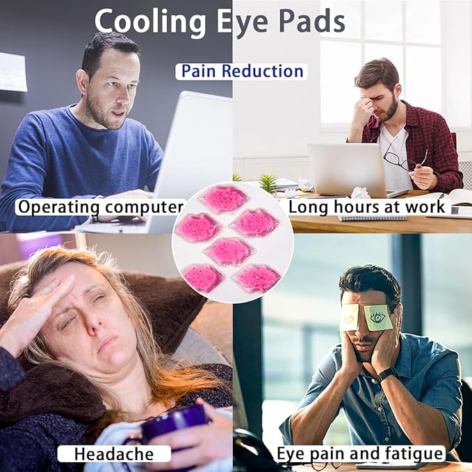 Eye Pad, Gel Eye Pad, Cooling Migraine,