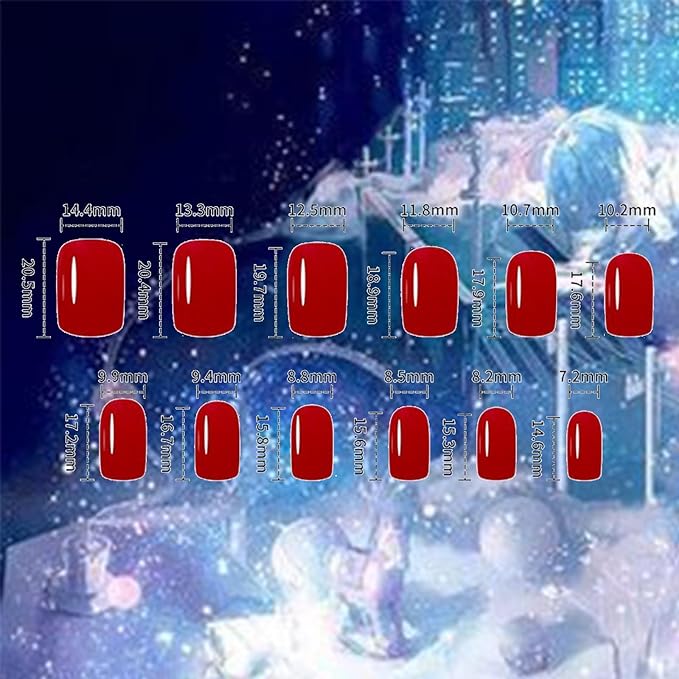 Spring Flower Press on Nails Short Square Acrylic False Nails Green Leaves Stick on Nails 24Pcs Glossy French Tips Fake Nails Colorful Flowers Gel Glue on Nails for Coquette Women Girls