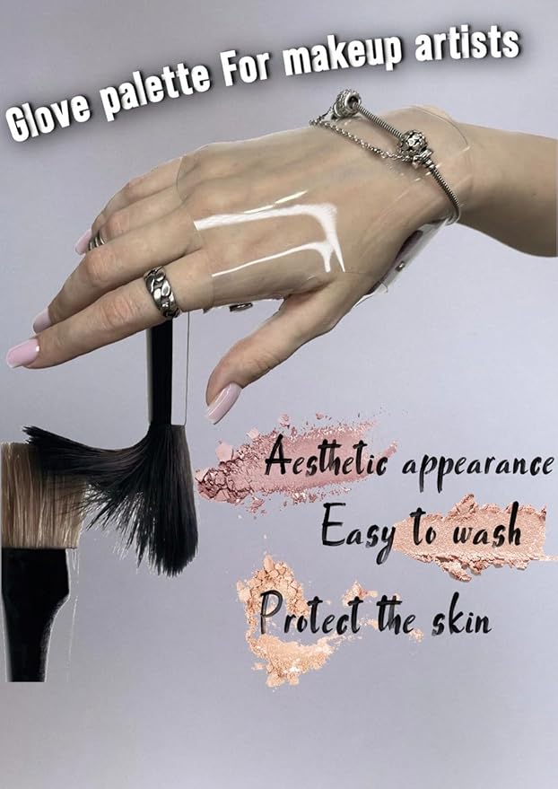 Makeup Glove Palette for Artwork|Stylish Glove for Makeup