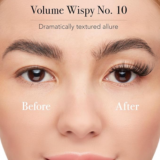 Pro Lash SoftWear Starter Lash Clusters Kit - Seamless, Lightweight Lashes - 7-Day Cluster Eyelash Extensions - 3 Sets of False Eyelashes Plus Adhesive, Remover, Tweezers - Volume Wispy No. 10 Black