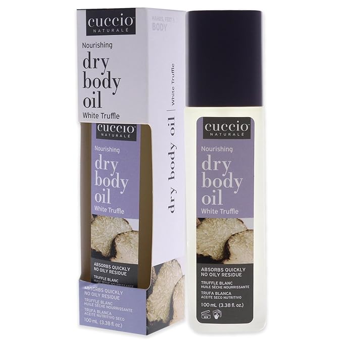 Cuccio C U C C I O Nourishing Dry Body Oil - White Truffle Naturale for Unisex - 3.38 oz Oil