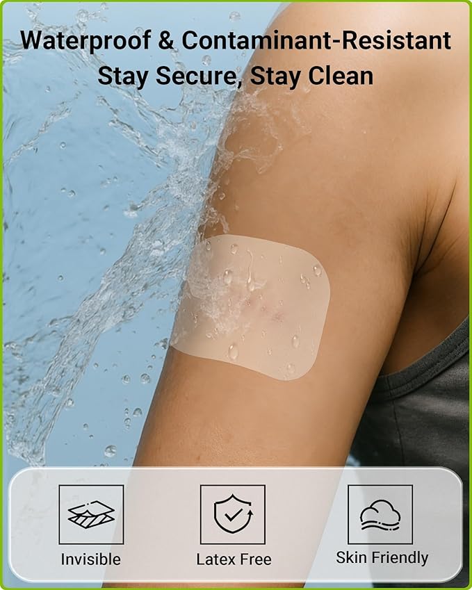 Hydrocolloid Roll Bandages for Wound Care, Kovoq Medical Grade Hydrocolloid Pimple Patches Tape Sterile and Waterproof, DIY Size & Shape for Acne, Pimple, Nose, Face (2in * 16ft)