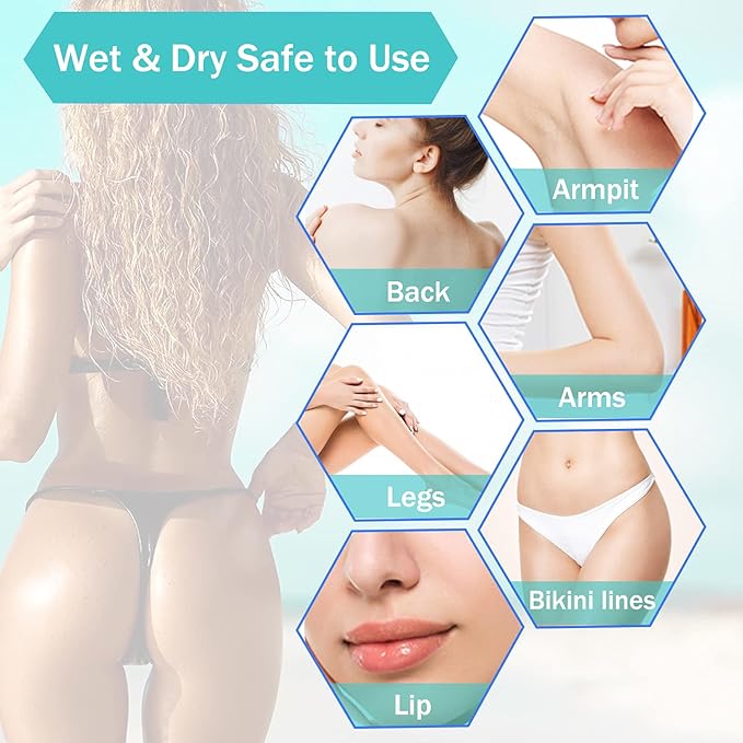 Generation 2 Replacement Heads for Flawless Finishing Touch Hair Removal Tool for Women, Double Ring Blades for Gen 2 Device Old Flawless, 6 Count