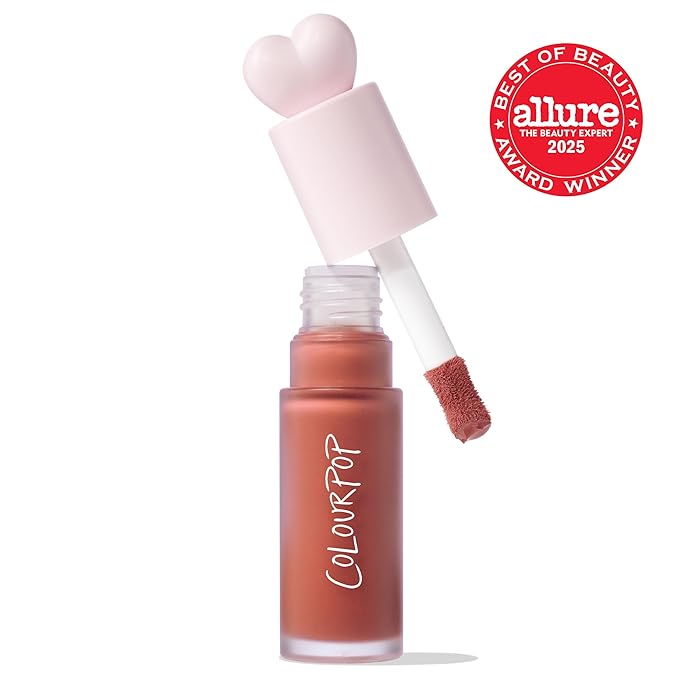 ColourPop Weightless Liquid Blush - Hydrating, Liquid Blush for Cheeks - Glowy Summer Makeup with Hyaluronic Acid for a Healthy Glow - Designed with a Doe Foot Applicator - Culver City (0.30 oz)