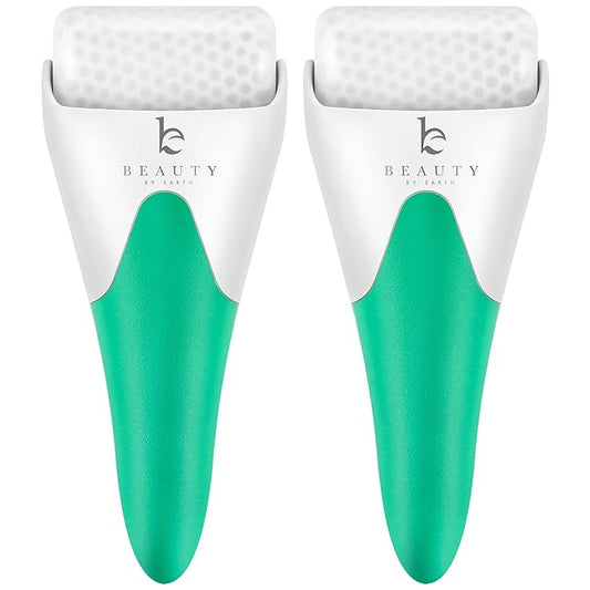 Ice Roller for Face - Smoothes Fine Lines & Wrinkles, Face & Eye Roller for Puffy Eyes, Skin Care Massager, Beauty Gift That Helps Relieve Migraines, Facial & Spa Gifts for Women