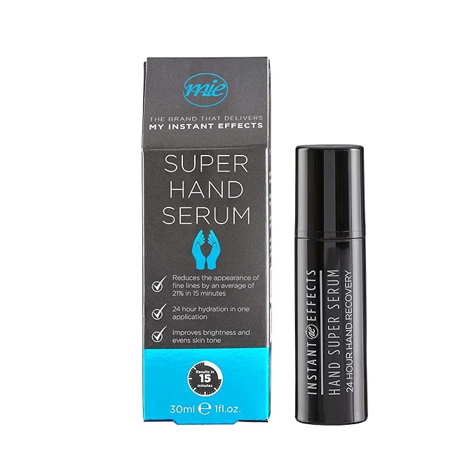 Super Hand Serum - Reduces Fine Lines - Improves Brightness While Evening Skin Tone And Dramatically Improves Luminosity - 24 Hour Hydration - 30 ML
