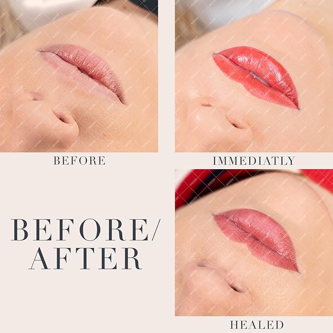 Biotek Lip Pigment for Permanent Makeup - Natural Antique Pink Lip Color - Made in Italy - Parfum 0,24 fl.oz.