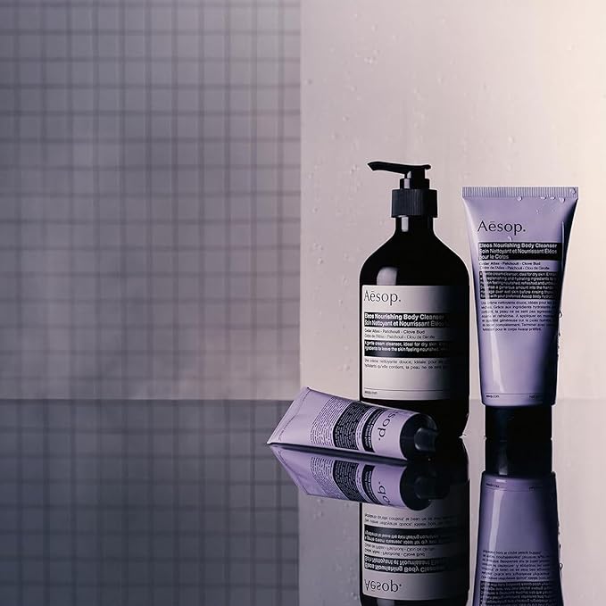 Aesop Eleos Nourishing Body Cleanser | Hydrating Ingredients For Refreshed, Soft Skin | Enriched With Emollients, Humectants, Purifying Botanicals | 500mL / 16.9oz