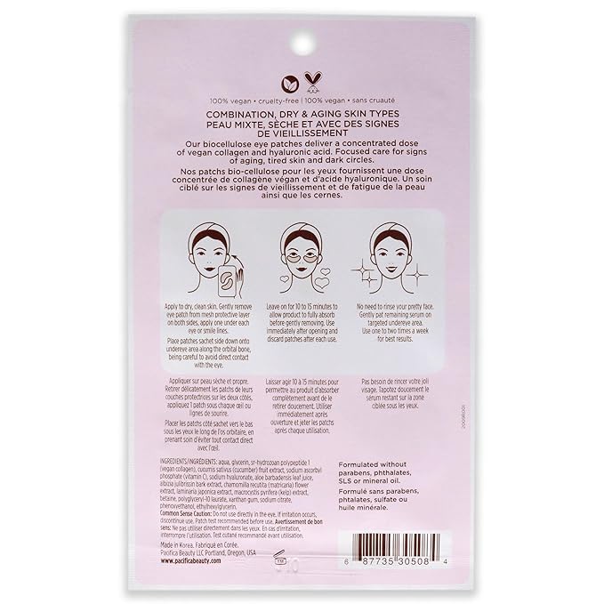 Pacifica Vegan Collagen Hydro-Treatment Undereye and Smile Lines 0.23 oz