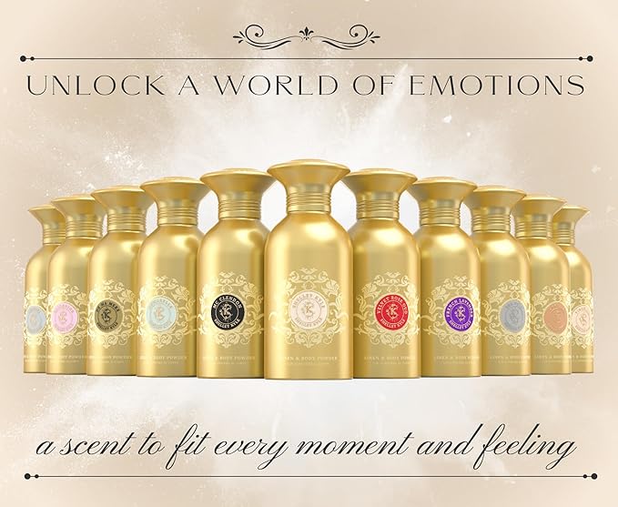 Talc-Free Body Powder for Women for Daily Use and After Bath - Shelley Kyle Signature 365 g (Puff not Included)