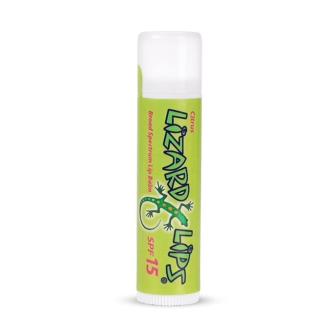 Lizard Lips SPF 15 Lip Balm (Citrus)