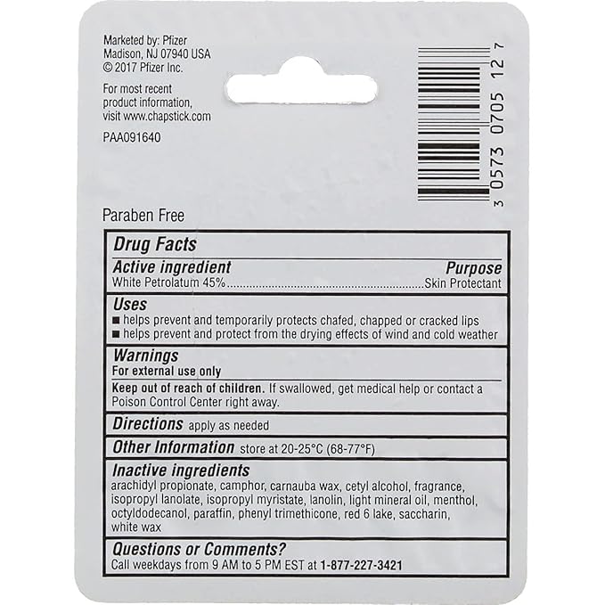 0.15 Oz Cherry Flavor Skin Protectant Balm