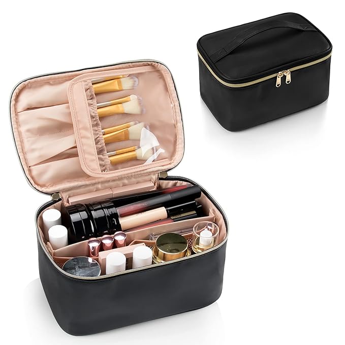 Ocheal makeup bag, portable cosmetic