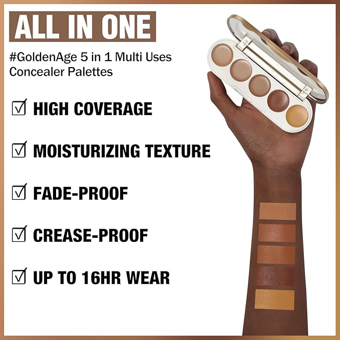 FOCALLURE #GoldenAge 5 in 1 Multi Uses Concealer