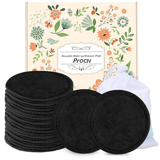 Prociv reusable makeup remover pads