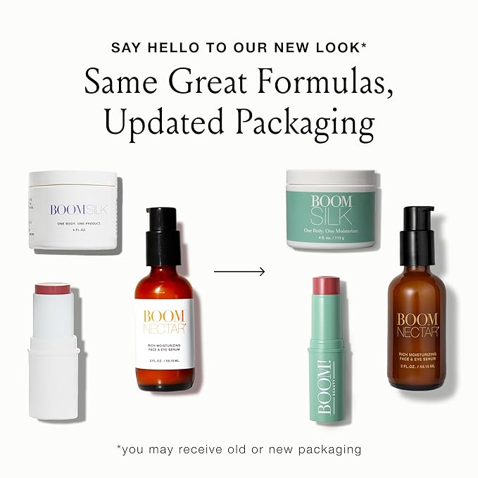 BOOM! by Cindy Joseph Boomstick, Golden Peach ® + Boomstick Color ™ - Buildable Lip & Cheek Tint Makeup Sticks, Cream Blush Stick & Clean Beauty Formula Cosmetics