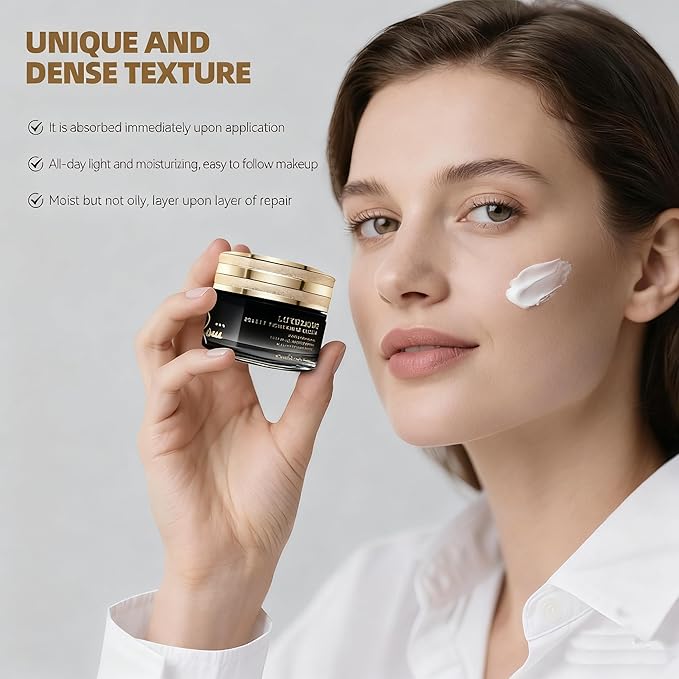 Roiii Anti-Aging Face Bandage Cream Ageless Enriching Renewal Vitamin C + Niacinamide + Hyaluronic Acid | Moisturizing Skin Lift Neck Cream for Firmer Skin to Reduce Appearance of Fine Lines (1.7Oz)