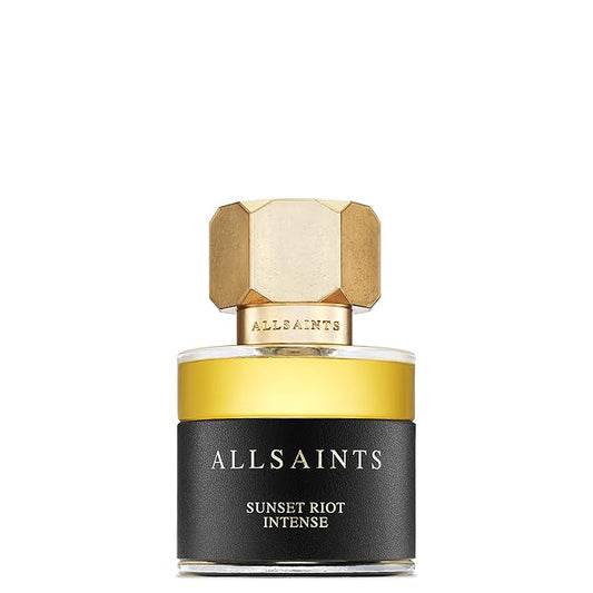AllSaints Sunset Riot Intense - Amber, Woody & Floral Fragrance - Unisex Perfume with Cedar & Musk - Body Fragrance with an Aromatic Smell - Bold Evening Scent - 30mL/1 fl oz