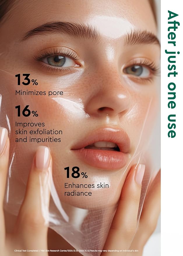 Bewants Seaweed PDRN Peel-Off Wrapping Jelly Mask 3.38 fl oz | Exfoliating Facial Mask with AHA BHA & Niacinamide | Pore Minimizing | Smoother Skin Texture | 1 Pack