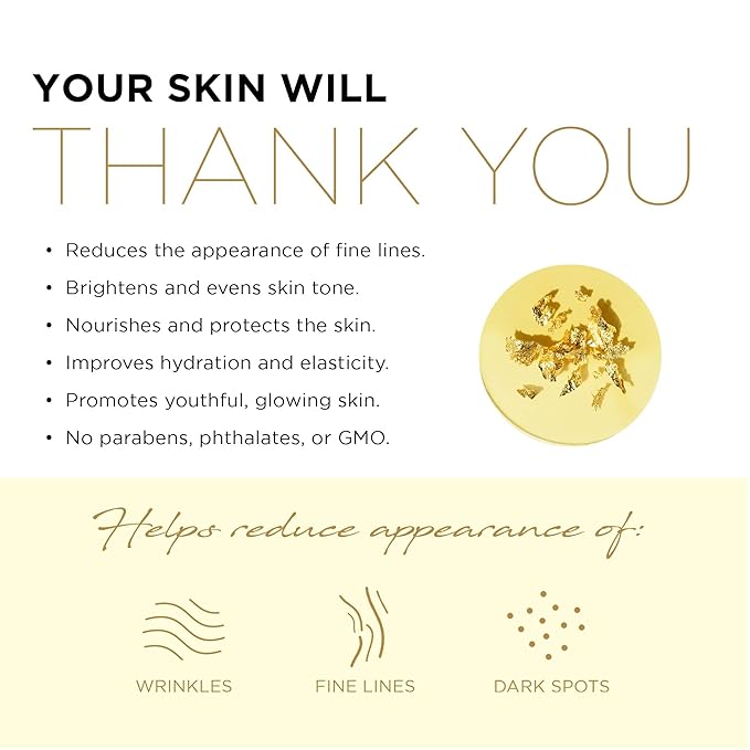 AZURE 24K Gold Face Mask- Anti Aging, Hydrating, Toning Facial Mask - Helps Reduce Wrinkles & Fine Lines with Hyaluronic Acid & Collagen - Skin Care Made in Korea - Pack of 10