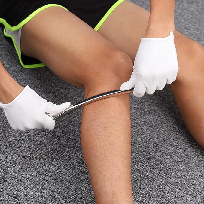 Gua Sha Muscle Scraping Massage Tool-IASTM Tools-Muscle Scraper Long Bar Tool 13.7 Inches for Large Muscles, Soft Tissue Mobilization Tool