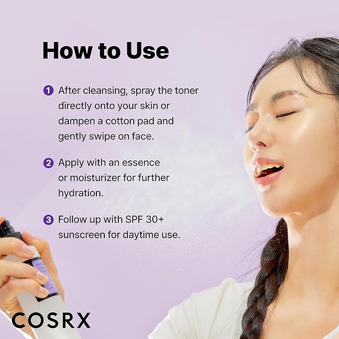 COSRX AHA/BHA Treatment Toner 5.07 fl.oz/ 150ml, Facial Exfoliating Spray for Whiteheads, Pores, & Uneven Skin, Korean Toner, Korean Skin Care, Stocking Stuffers, Gifts for Women, Holiday Gifts