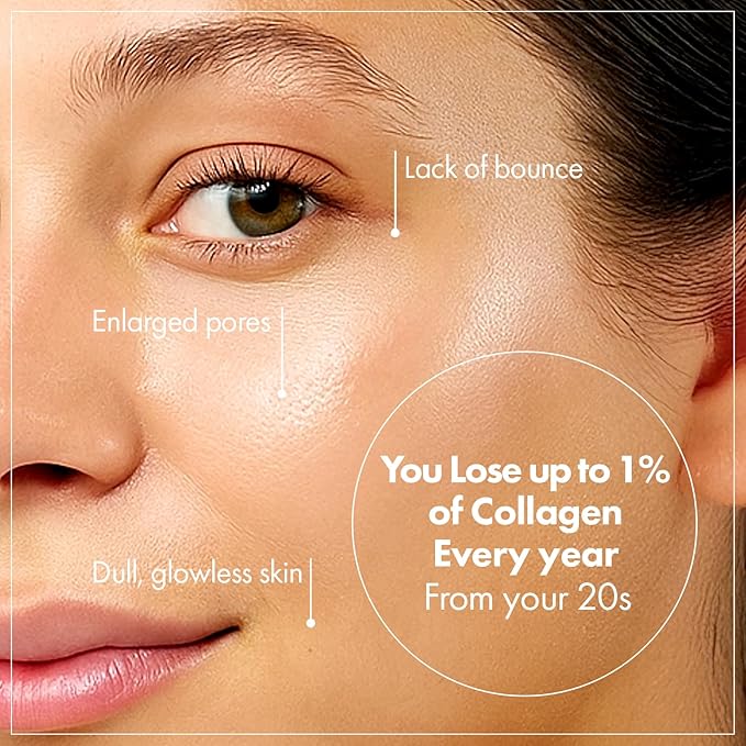 TOSOWOONG Real Collagen Face Cream, Face & Neck Collagen Face Moisturizer, Tightening, Firming, Lifting & Glow Boosting Cream with Collagen & Hyaluronic Acid, Korean Skincare, 50ml / 1.69 fl. oz.